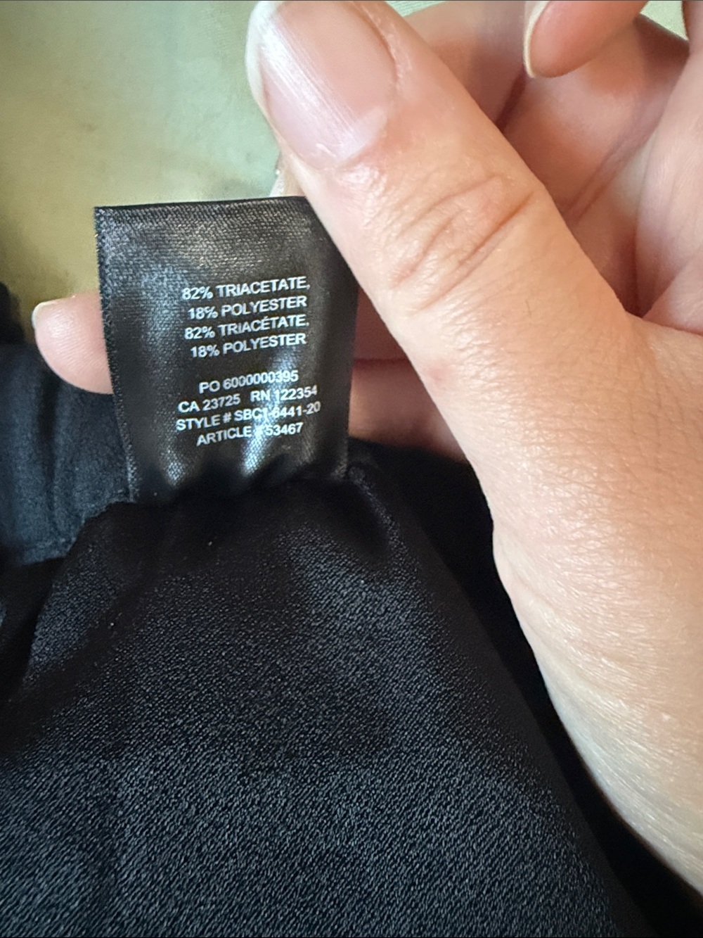 Babaton Black Cropped Pants - Picture 5 of 5
